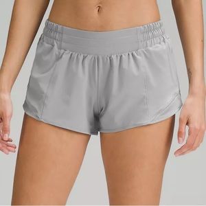 Lululemon Gray Hotty Hot Short
